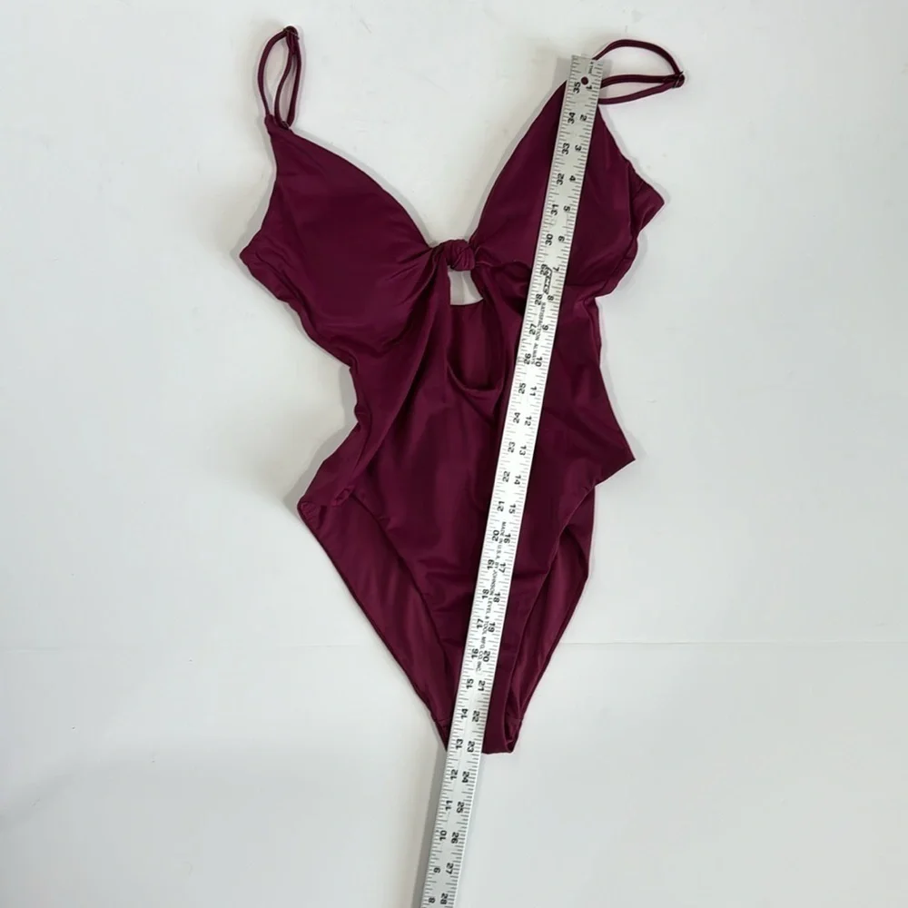 Andie‎ Santorini One Piece Swimsuit Women's S Plum Purple NWT